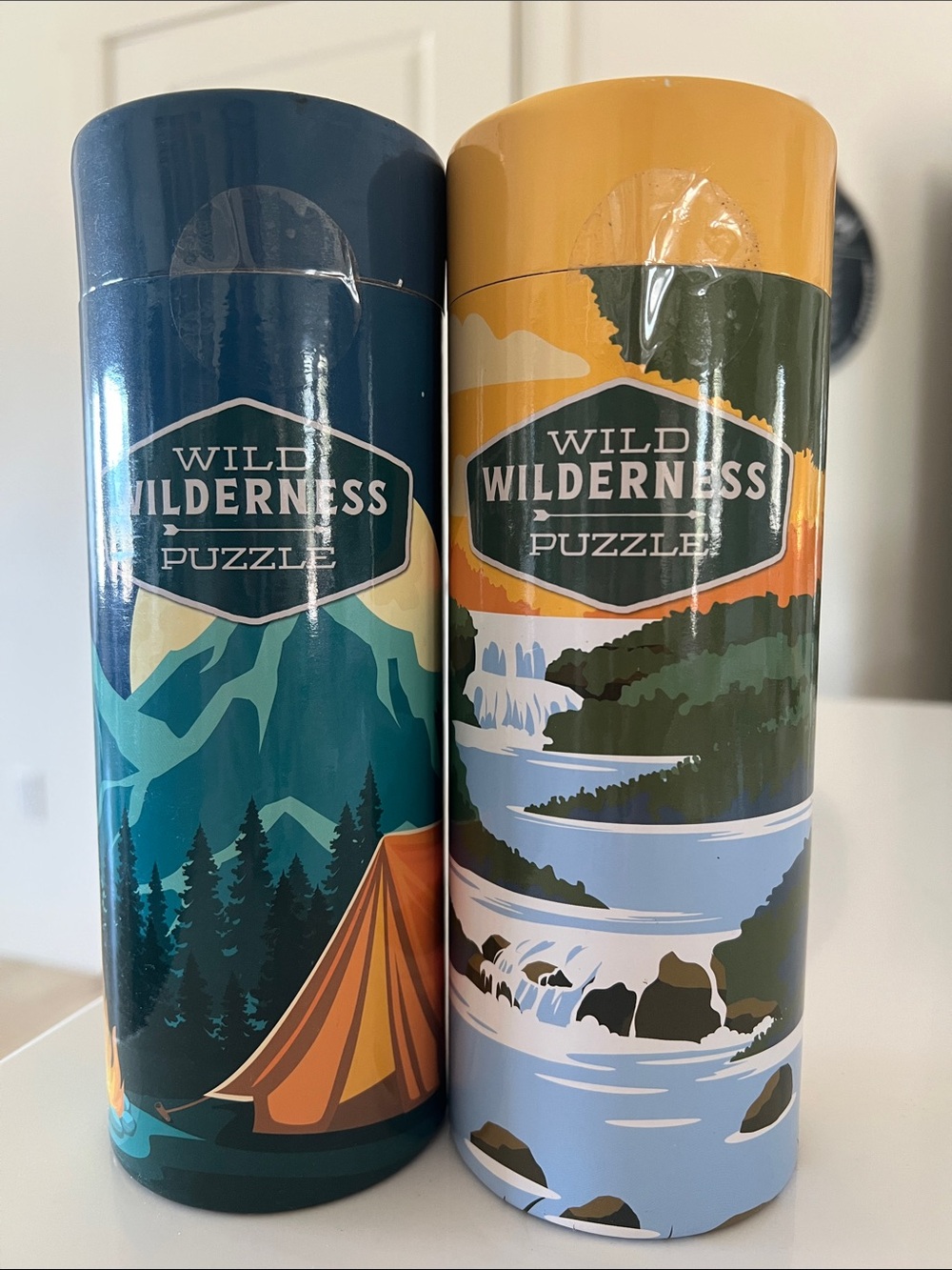 Set of 2 Wild Wilderness puzzles -150 piece each